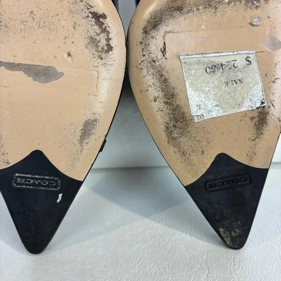 Vintage Coach Leather Boots - Picture 9 of 12